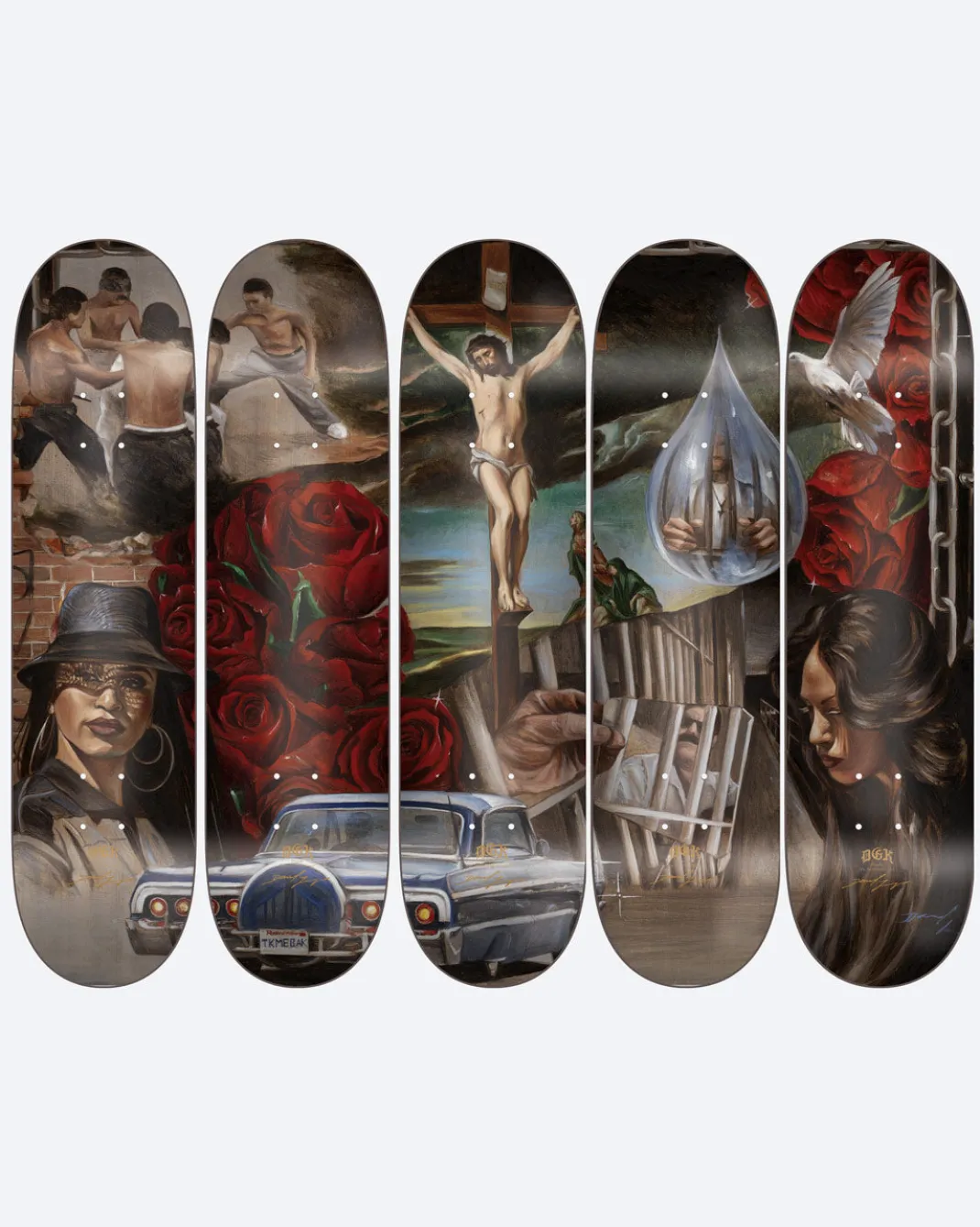 DGK x Godffiti Skateboard Set