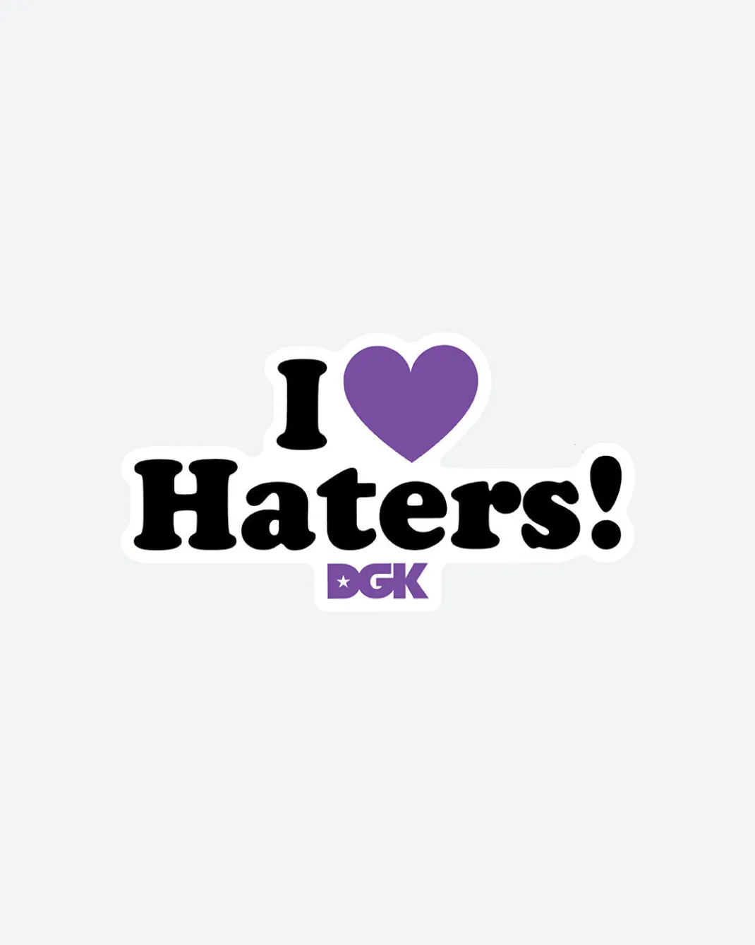 Haters Sticker