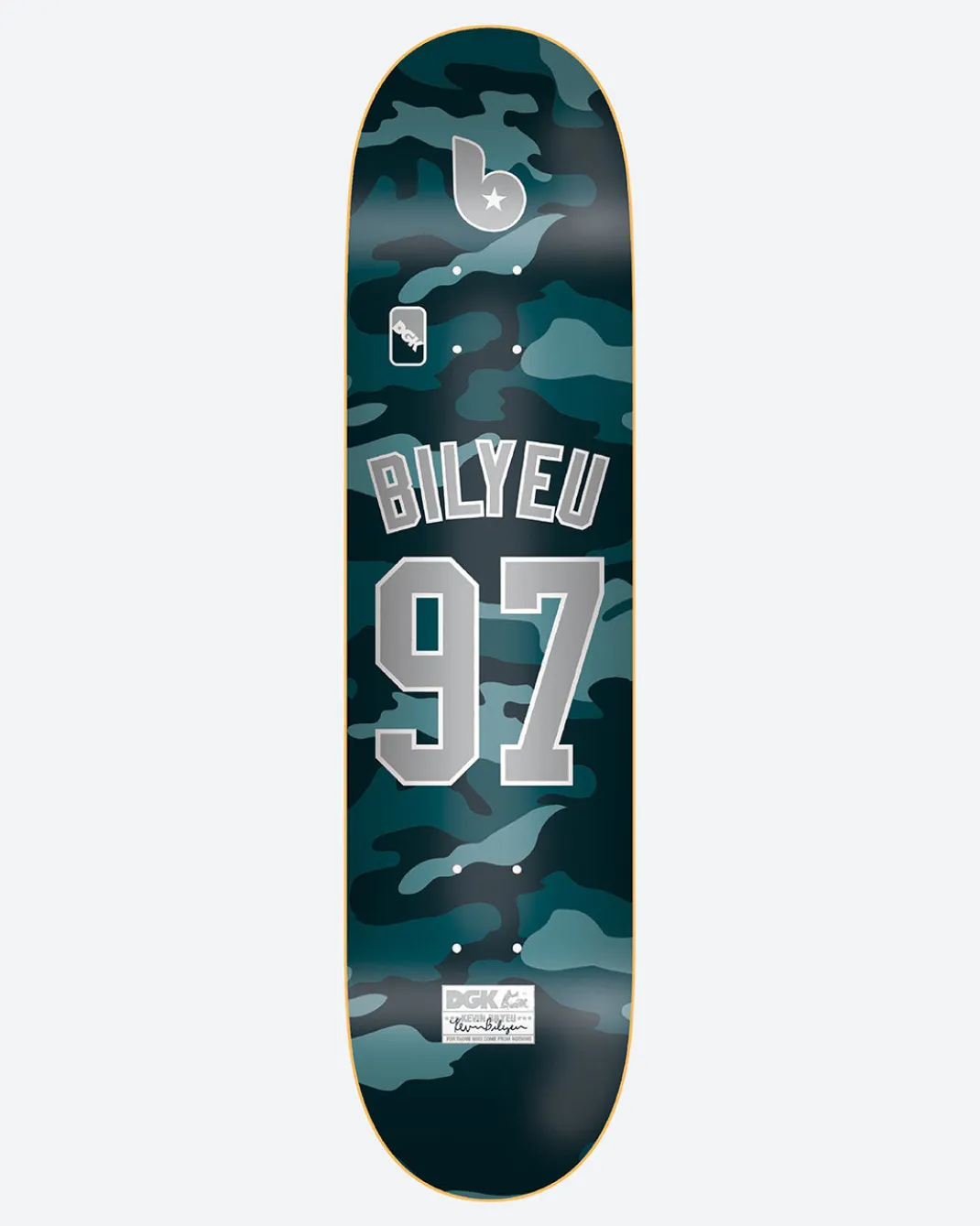 Major League 3 Bilyeu 8.25 Skateboard Deck