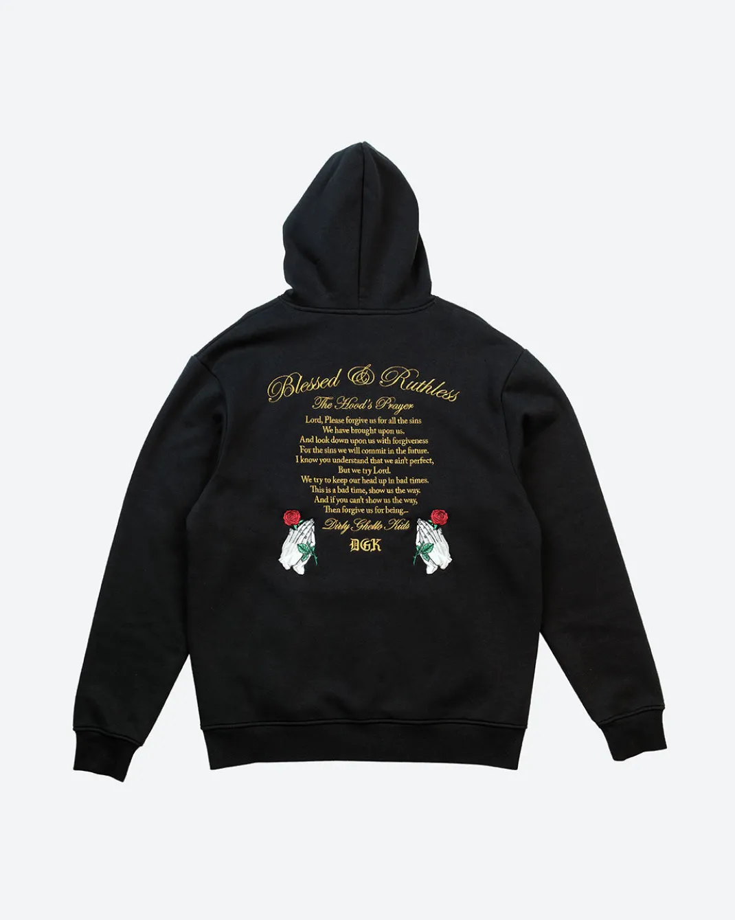 Mercy Embroidered Hooded Fleece