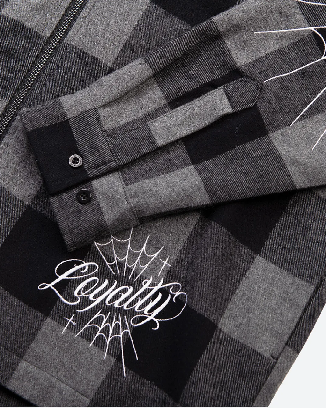 Monterey Embroidered Flannel Shacket