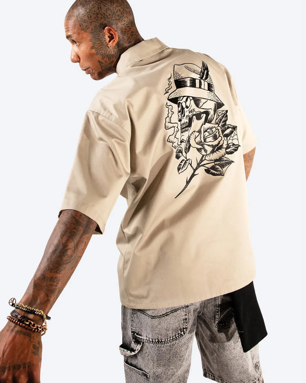 Pachuco Embroidered Work Shirt