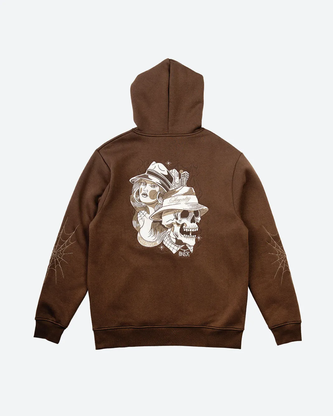 Soreno Embroidered Hooded Fleece
