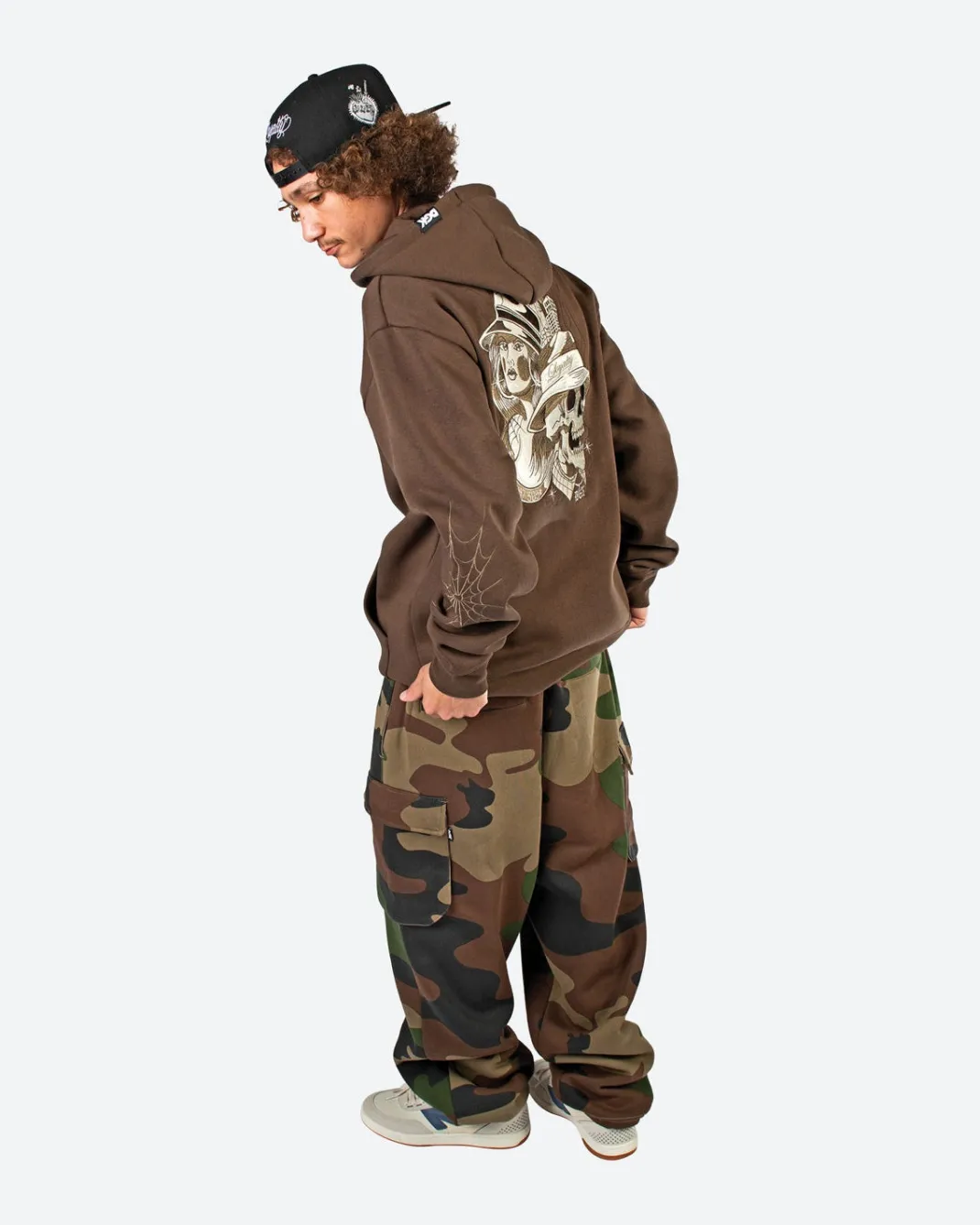 Soreno Embroidered Hooded Fleece