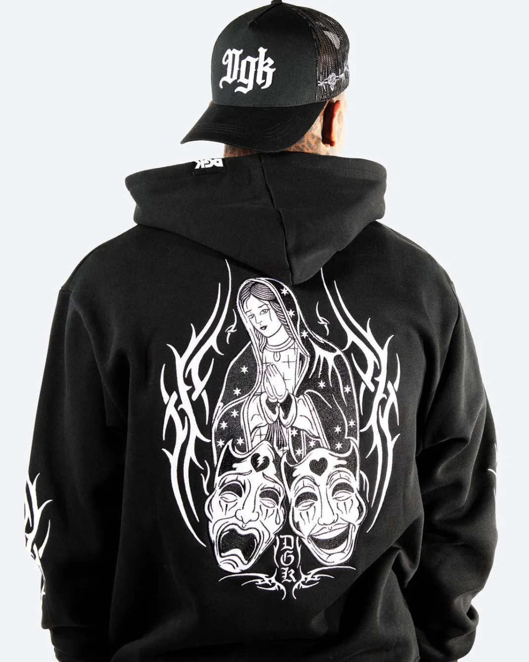 Varrio Embroidered Hooded Fleece